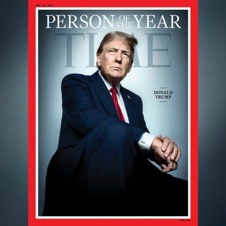 Trump fue reconocido como personalidad del año por la revista Time.