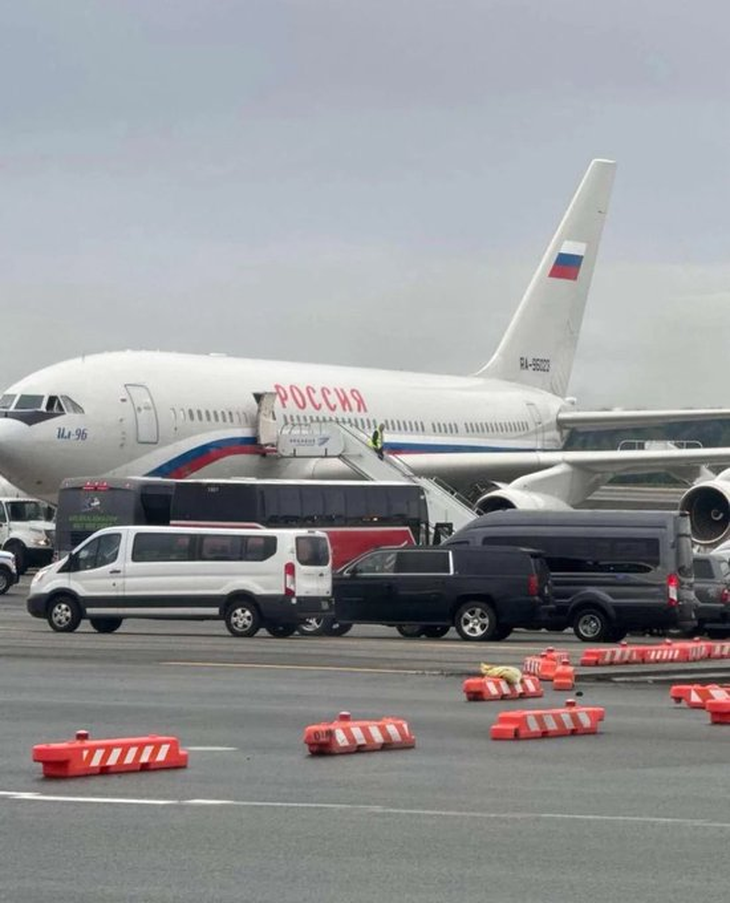 Putin arribó a Alaska para su reunión con Donald Trump.