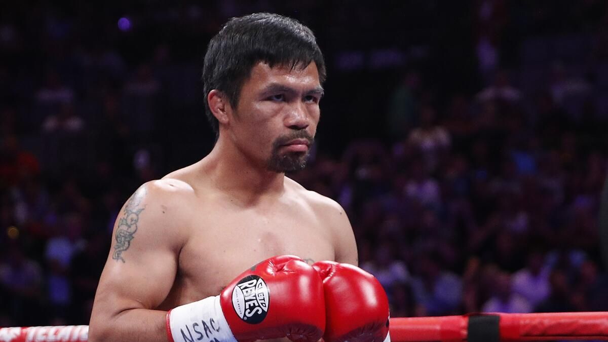 To live on the street to get excited for eating three times a day thanks to boxing: the story of Manny Pacquiao