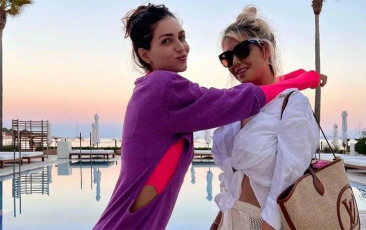 Zaira y Wanda Nara
