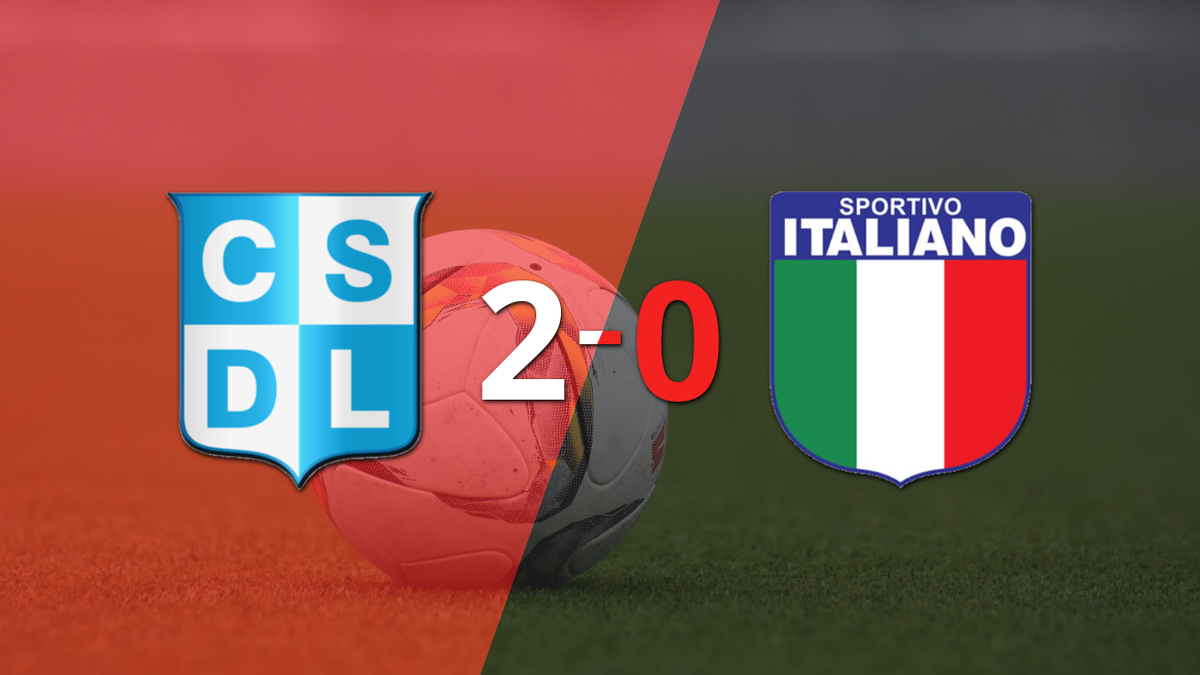 Defeat of Sp. Italiano 2-0 on their visit to Liniers