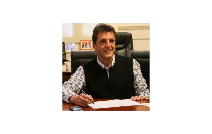 El líder del Frente Renovador, Sergio Massa.