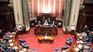 Senators from all parties approved the political party financing law. Senators from all parties approved the political party financing law.