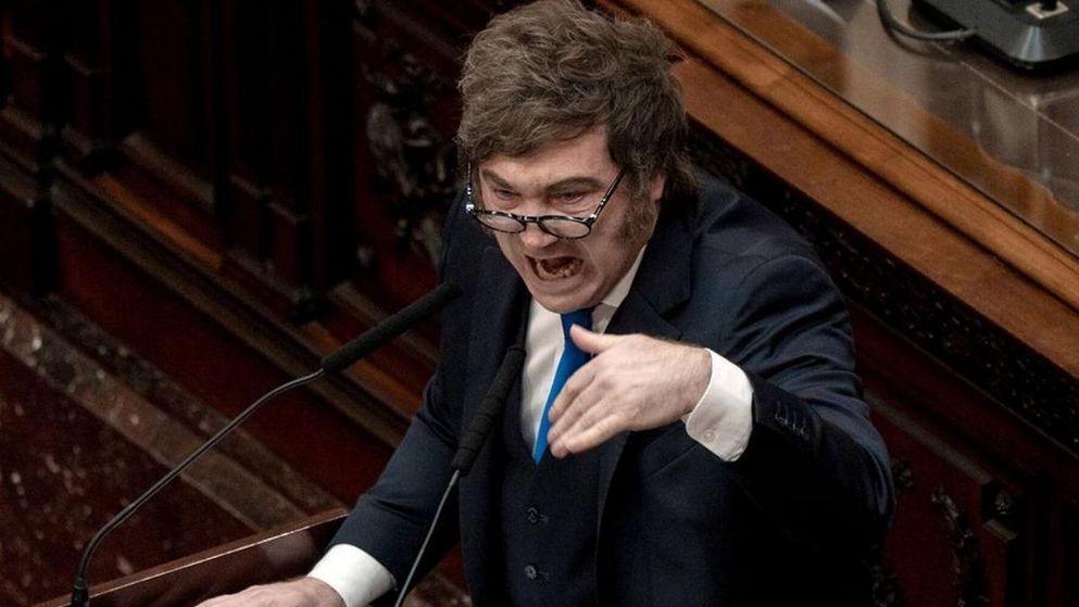 Un Milei autentico dando batalla para defender su modelo.