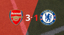 arsenal supero a chelsea con dos tantos de martin odegaard