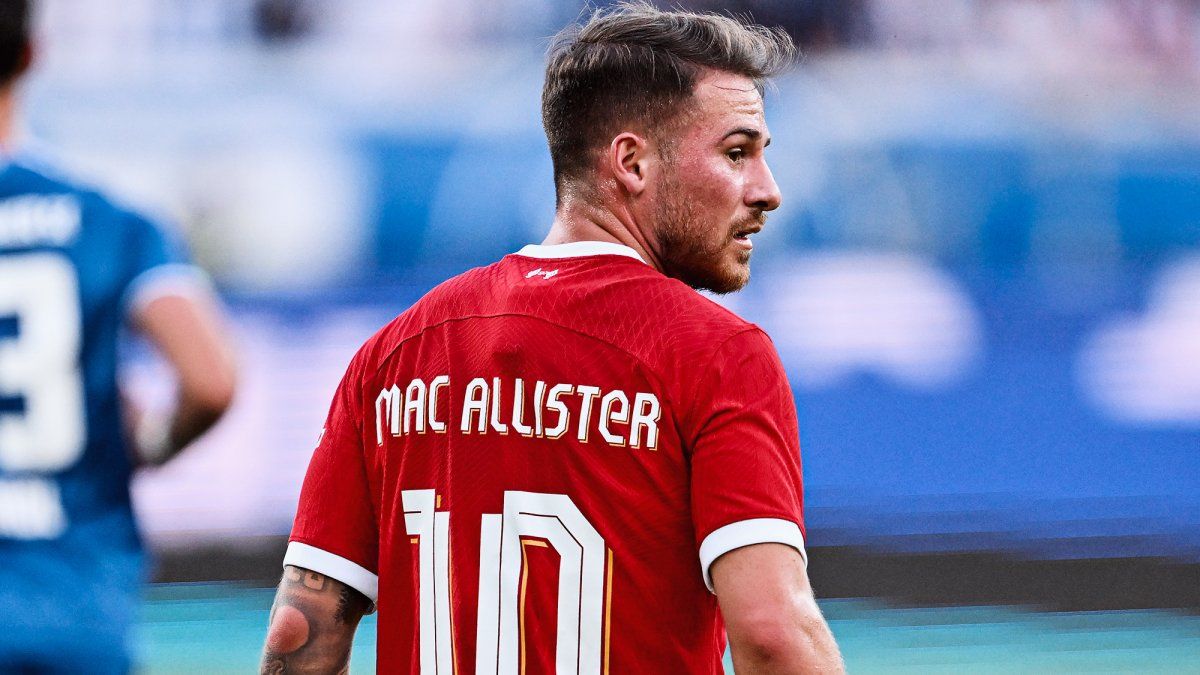 Alexis Mac Allister debutó en Liverpool y ya mostró su potencial