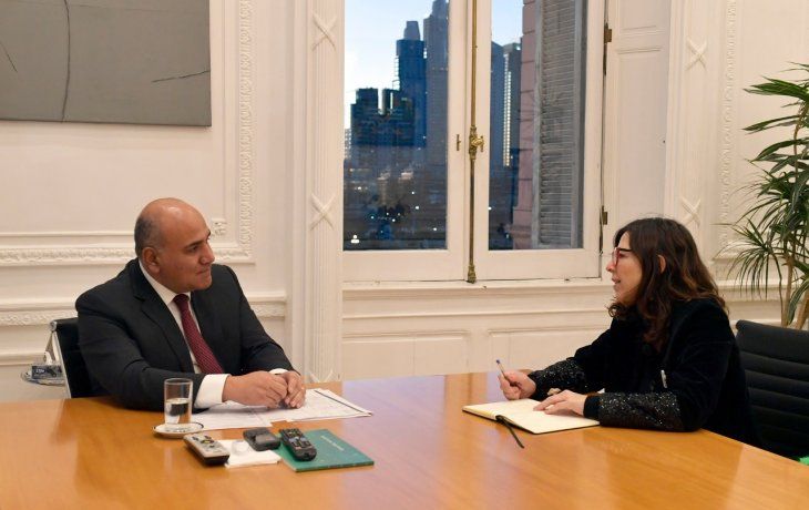 Juan Manzur recibió a Silvina Batakis en Casa Rosada. Juan Manzur recibió a Silvina Batakis en Casa Rosada.