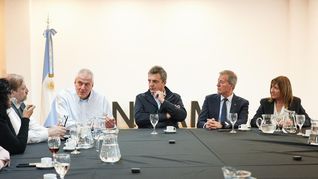 Sergio Massa se reunió con rectores en la UNSAM.