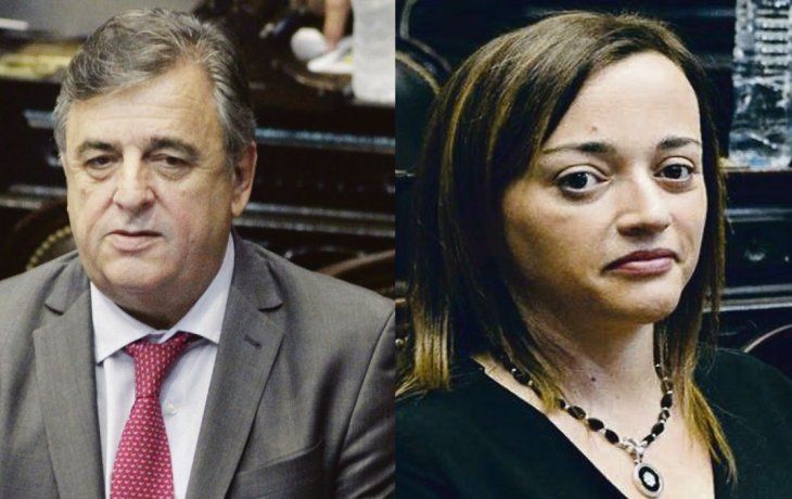 Mario Negri y Cecilia Moreau