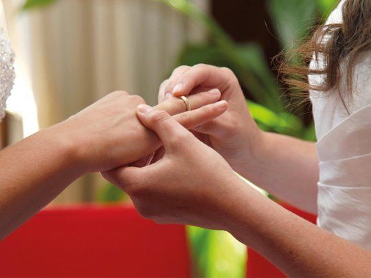 Se trata de la primera unión de una pareja de pastores del mismo sexo.
