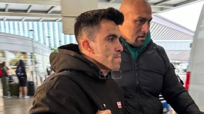 El Huevo Acuña llegó a la Argentina para sumarse a River