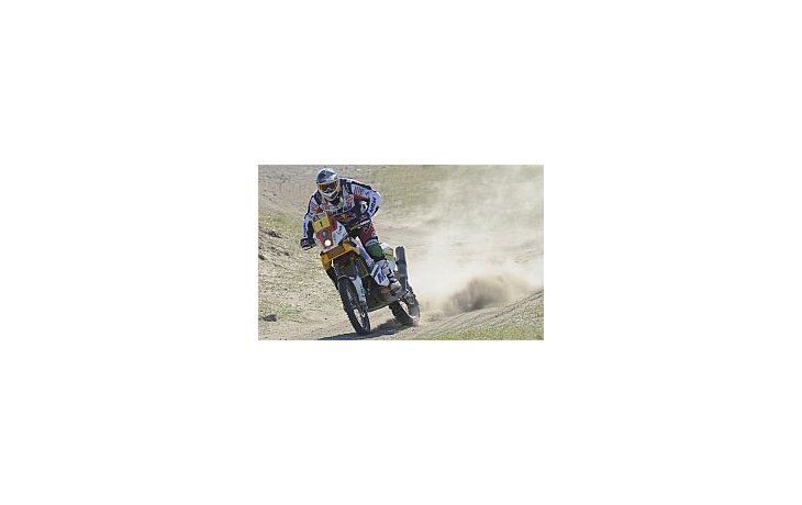 Marc Coma está segundo en la categoría motos.