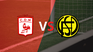flandria reaches a momentary tie against dep.  hummock