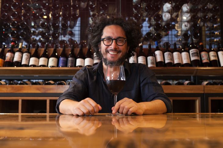 El sommelier Aldo Graziani. 