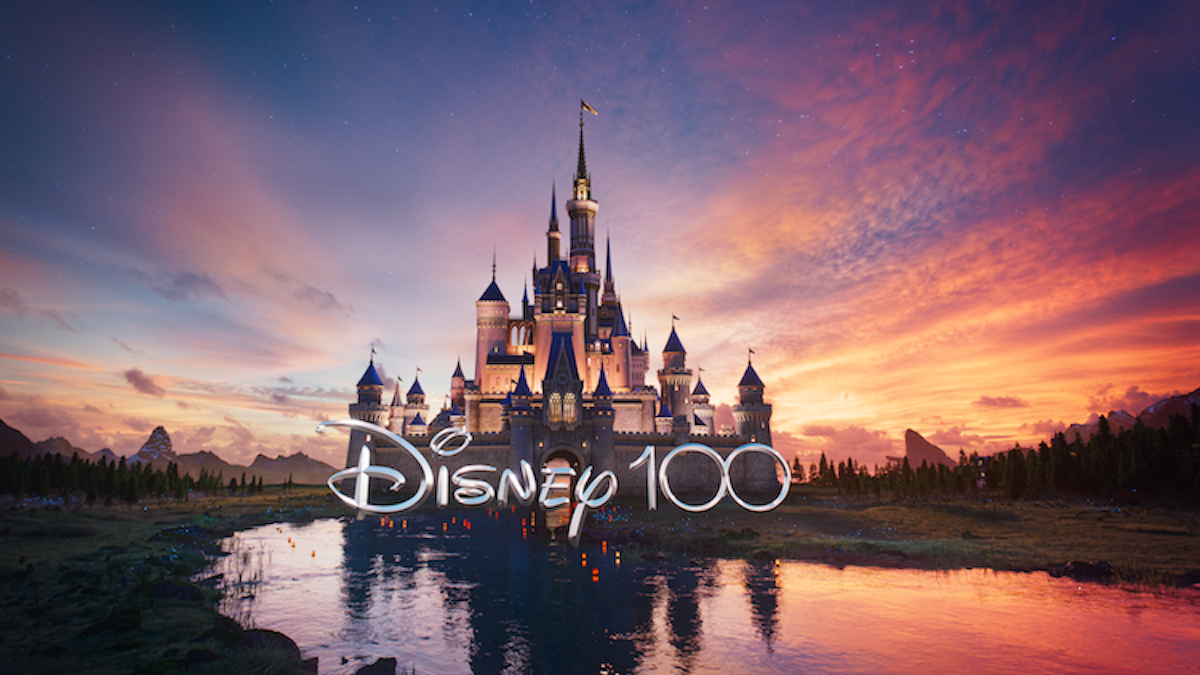 Disney presents a video during Super Bowl LVII celebrating 100 years of shared stories and memories