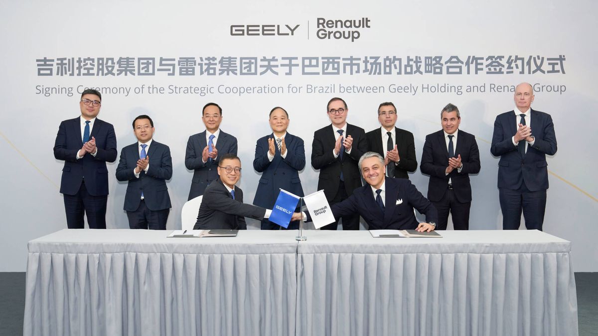Renault and Geely signed an agreement to produce cars in Brazil