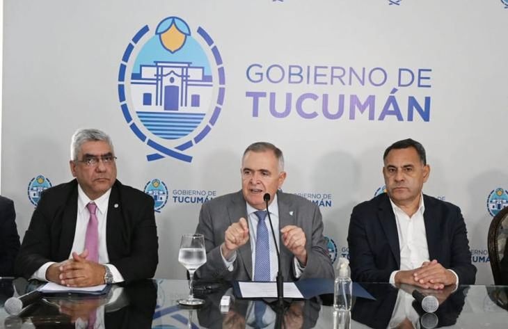 El gobernador de Tucumán, Osvaldo Jaldo, durante la presentación del Presupuesto 2026 local. El gobernador de Tucumán, Osvaldo Jaldo, durante la presentación del Presupuesto 2026 local.