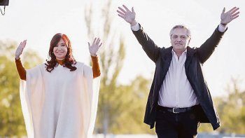 Cristina y Alberto Fernández.