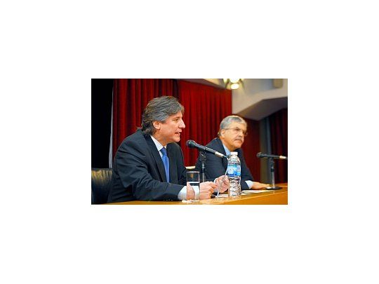 Amado Boudou y Julio De Vido