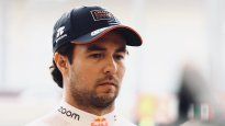 Sergio Checo Pérez otra vez padeció la carrera. Estaba quinto en Qatar cuando un trompo lo dejó afuera del Gran Premio.