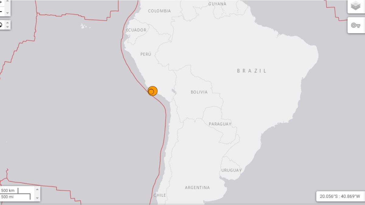 7.0 magnitude earthquake hits southern Peru