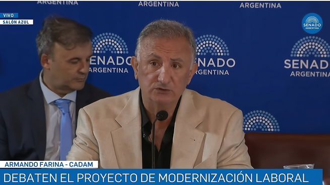 “Las paritarias son una mesa de amigos”, cuestionó Armando Farina, vicepresidente de CADAM.