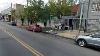 El macabro hallazgo fue en una vivienda de la avenida Rivadavia al 1730. 