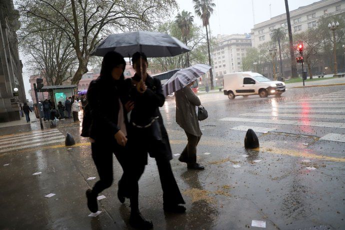 Siguen las malas condiciones del clima en el AMBA.