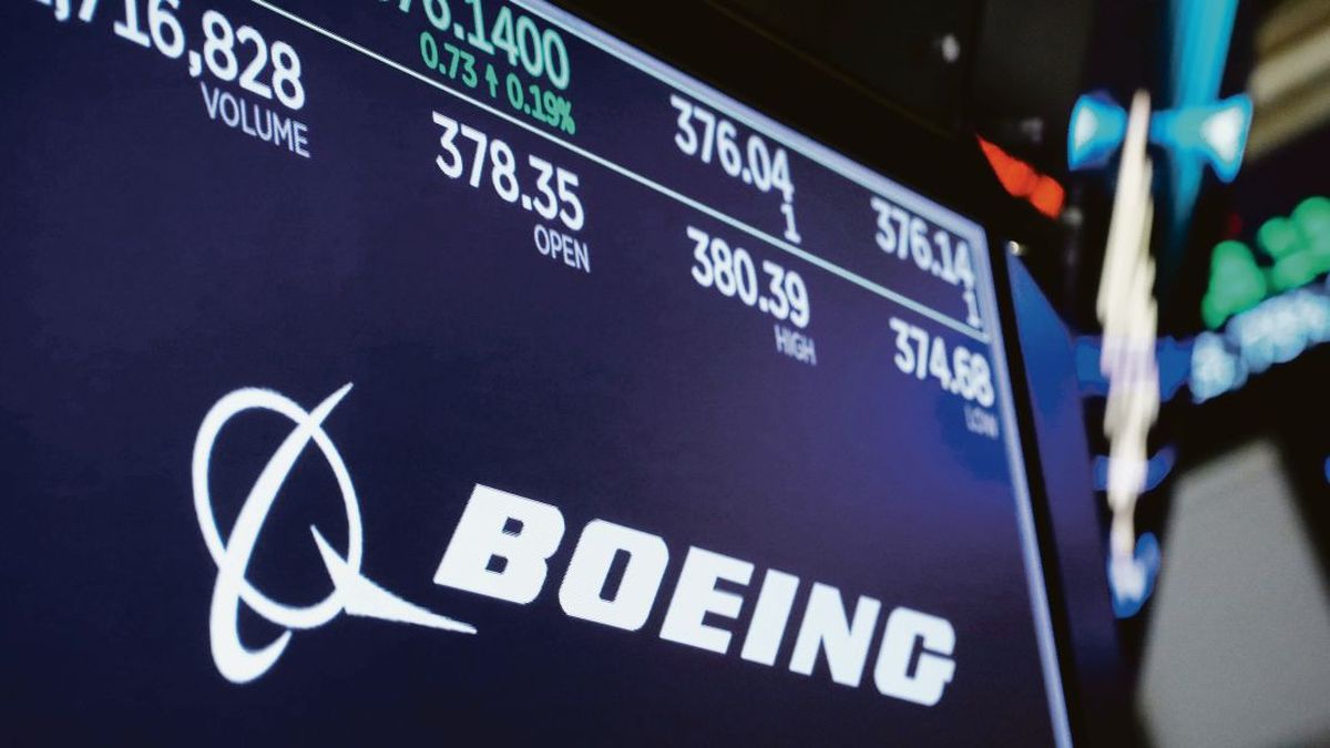 Acciones de Boeing se desplomaron y arrastraron al Dow Jones qué hay