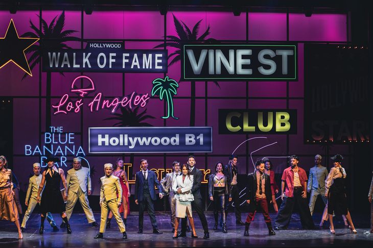 The staging is among the highlight of production. The staging is among the highlight of production.
