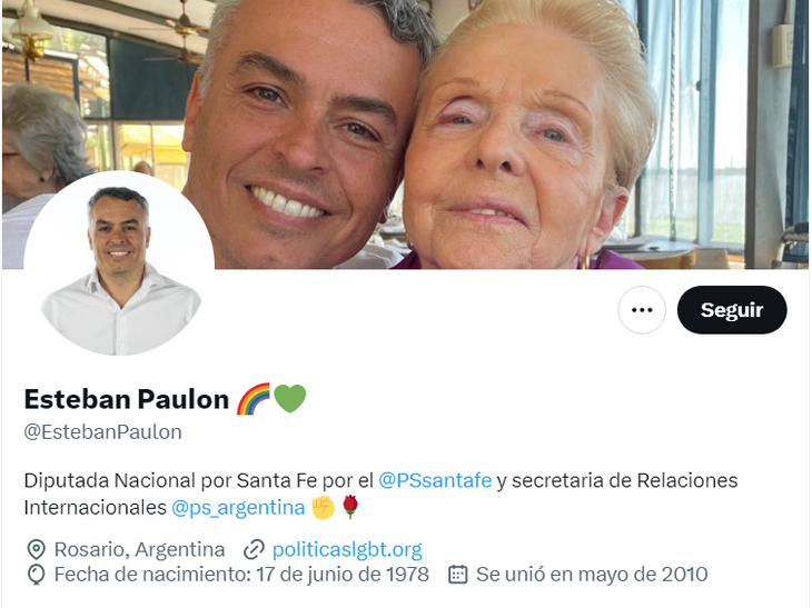 Las redes del diputado Esteban Paulón. Las redes del diputado Esteban Paulón.