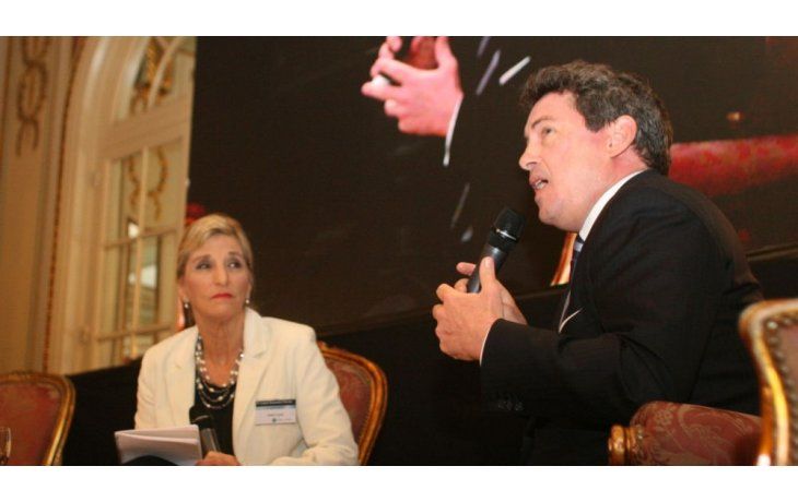 Mamet dijo ser “muy optimista” respecto a la política económica que lleva adelante el Gobierno de Mauricio Macri. (Fotografía: Ignacio Petunchi).
