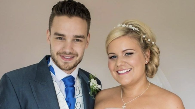 Liam Payne y su hermana Ruth.