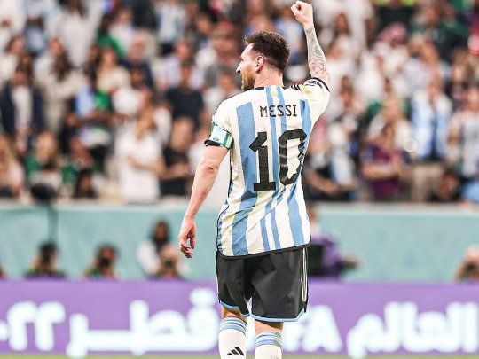 Messi llegó a ocho goles en los Mundiales.