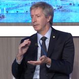 El Presidente del BCRA habló ante una audiencia atenta a su discurso en ExpoEfi. El Presidente del BCRA habló ante una audiencia atenta a su discurso en ExpoEfi.