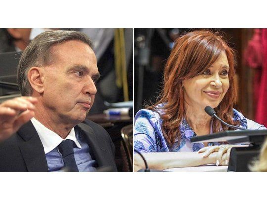 Miguel Ángel Pichetto y Cristina de Kirchner