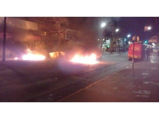 Reprimieron a manifestantes en desalojo en San Isidro