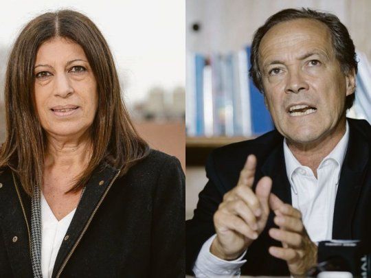 Clara García y Rubén Giustiniani.