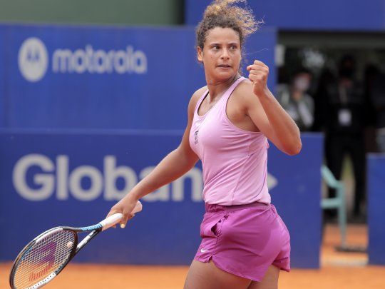 Tras la baja de Podoroska, Sherif quedó como la máxima favorita en el WTA Argentina Open.