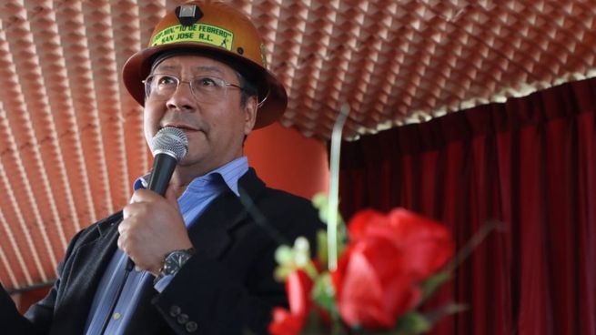 Luis Arce, presidente de Bolivia.