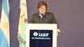 Javier Milei, durante su discurso en el IAEF. Javier Milei, durante su discurso en el IAEF.