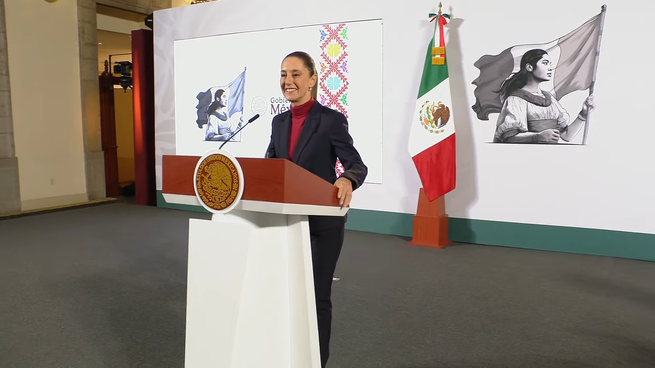 Claudia Sheinbaum inicia la semana con una nueva Mañanera del Pueblo.