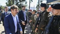 Axel Kicillof y Maximiliano Pullaro se mostraron juntos en San Nicolás.