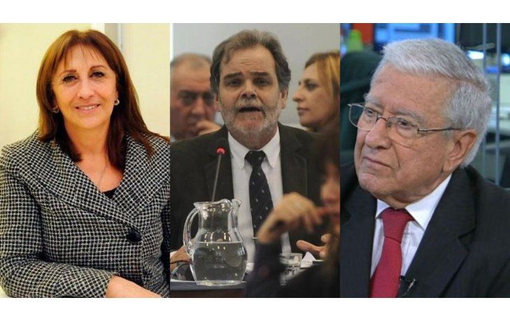 ámbito.com | La especialista en materia previsional y diputada nacional Mirta Tundis, el defensor de la Tercera Edad, Eugenio Semino y el titular de Consumidores Libres y exdiputado Héctor Polino.