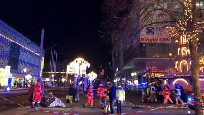 Ataque al mercado de Magdeburgo en Alemania: una tragedia que dejó al menos cinco muertos.