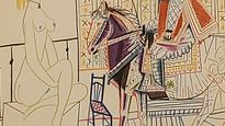 La Comedia Humana, litografía de Pablo Picasso.&nbsp;