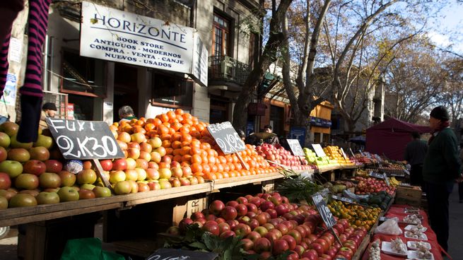 Feria Tristán Narvaja Frutas Verduras