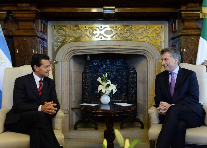 Macri y Peña Nieto hablaron sobre un posible acuerdo  de libre comercio (foto 3)