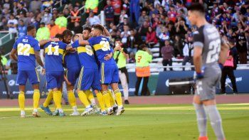 Boca goleó a Tigre en la final de la Copa de la Liga.
