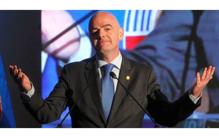 Gianni Infantino, presidente de la FIFA.
